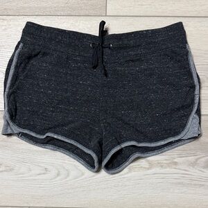 Athletic Works Women's Charcoal and Light Gray Shorts